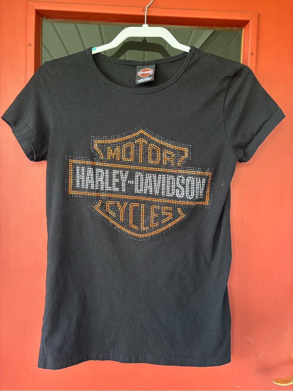 Harley-Davidson Black Short-Sleeve Logo Tee